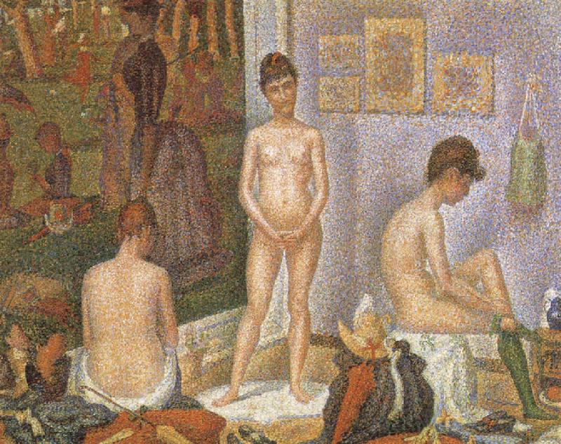 The Models, Georges Seurat